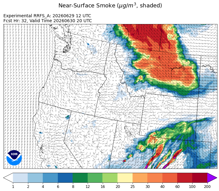 HRRR Smoke Model